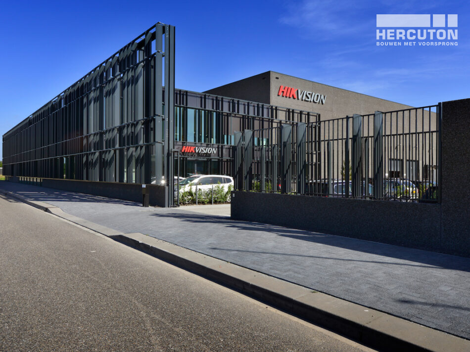 Nieuwe Europese hoofdkantoor Hikvision in Hoofddorp gerealiseerd door Hercuton