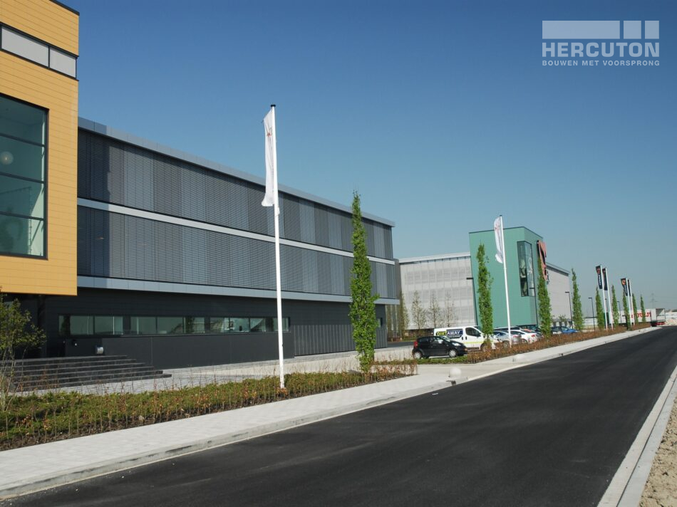 Hercuton heeft een verpakkings- en distributiecentrum van maar liefst 59.000 m2 voor Greenpack gebouwd.