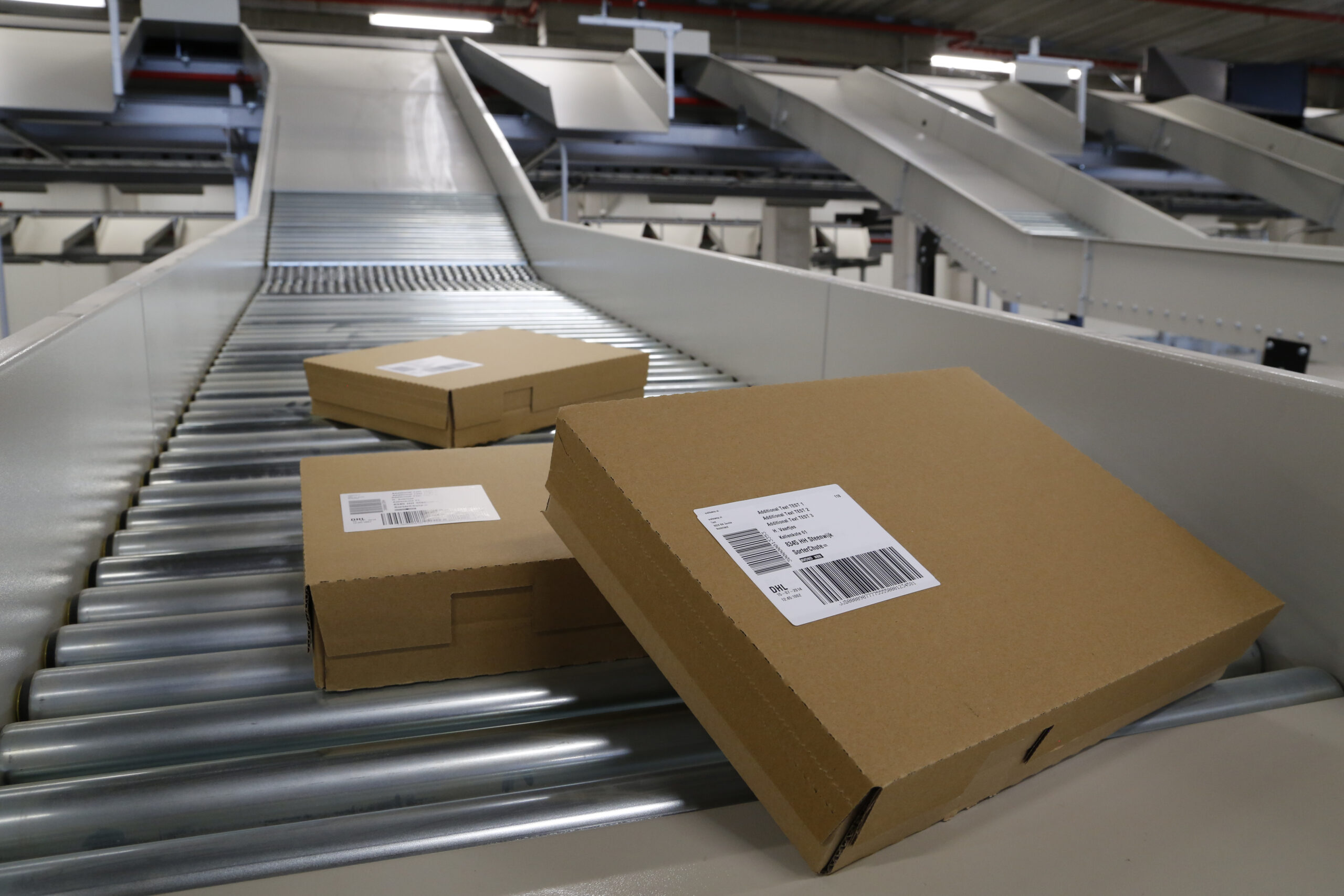 Nieuwbouw pakketjes Wehkamp