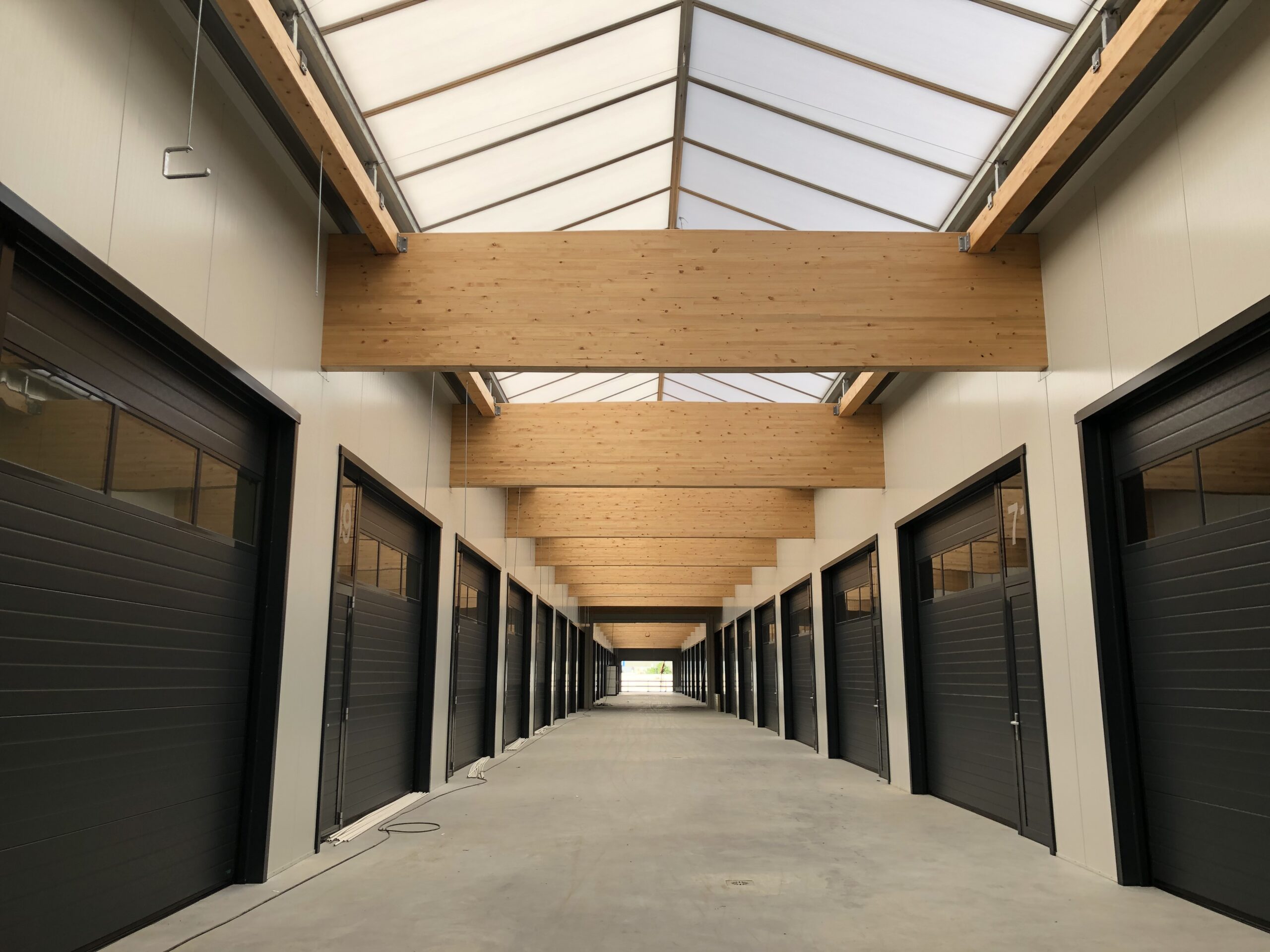 Nieuwbouw van Hercuton met glazen dak