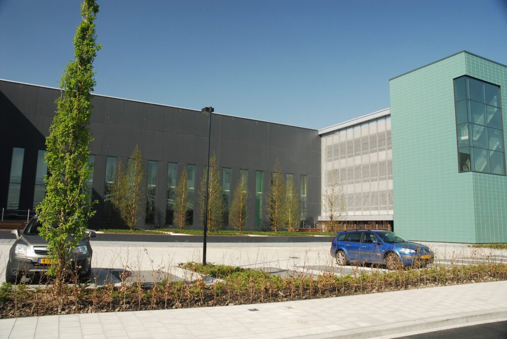 Greenpack- bedrijfspand met parkeergarage